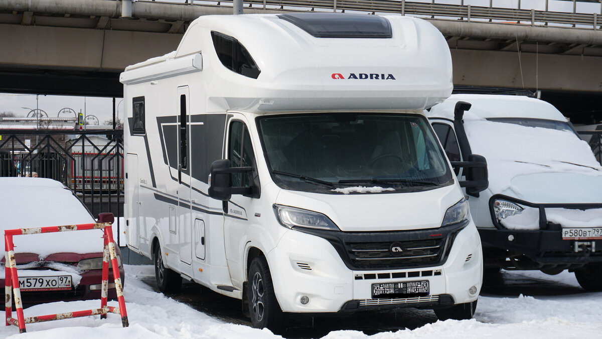 Уже в России, автодом Adria Coral XL 660 SL 2023 год. Самый большой в  легковой категории 