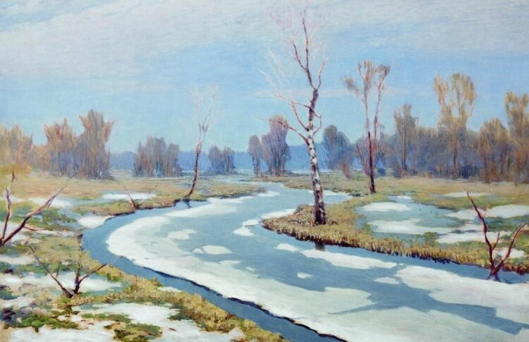 Картина Архипа Куинджи «Ранняя весна». Фото: Legion-media.ru