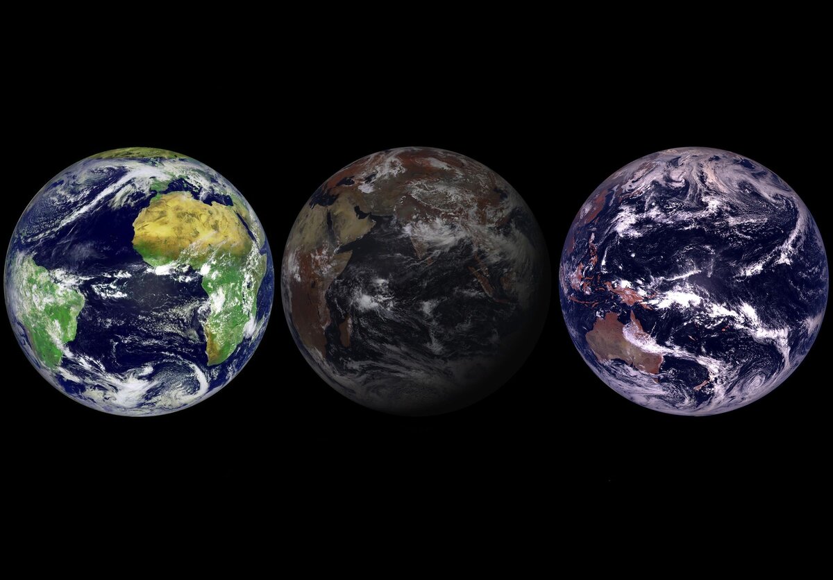     Снимки со спутников "Электро-Л" НЦ ОМЗ