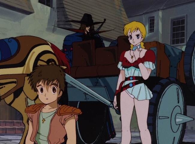 «Ди: Охотник на вампиров» — 1985 г. Постепенное “раздевание” героев ближе к 90-м гг.