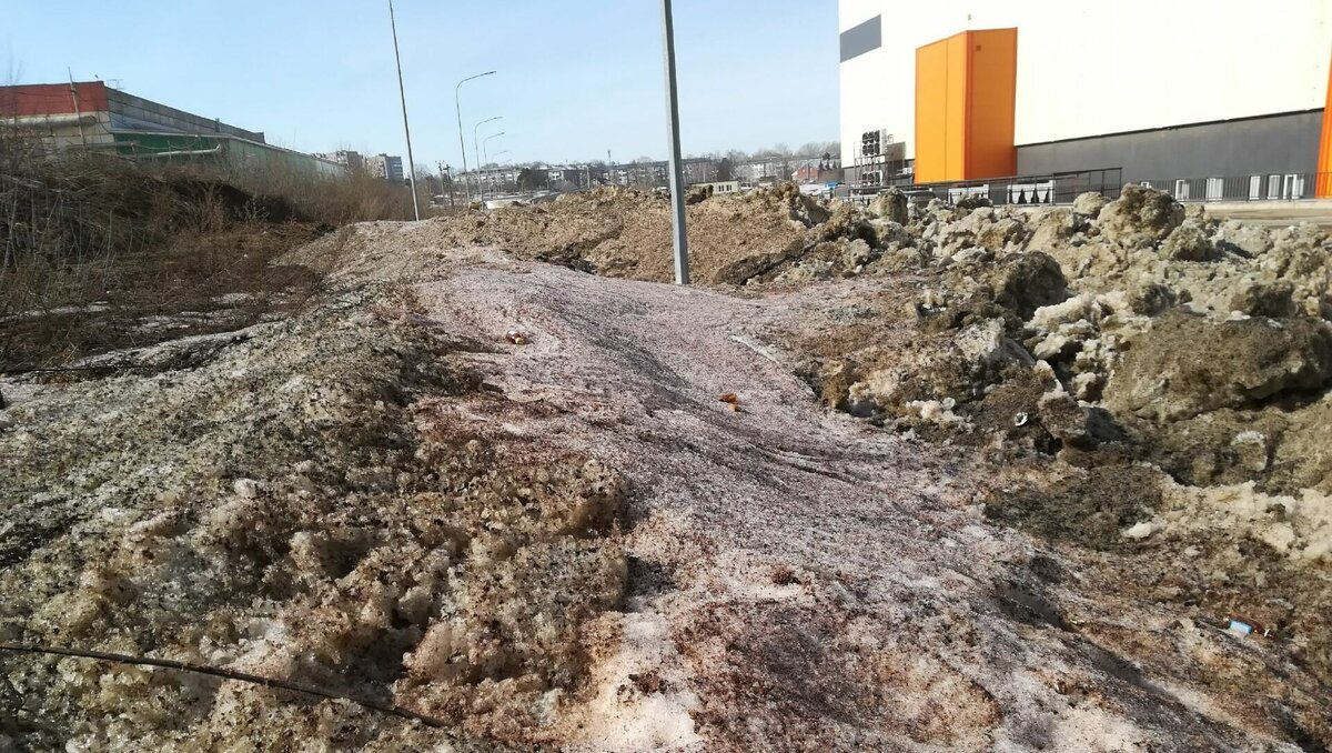     Жители Ижевска 23 марта поделились в соцсетях, что в Ленинском районе города можно снова увидеть снег розового цвета. Корреспондент Udm-info сделала фоторепортаж с места события.
