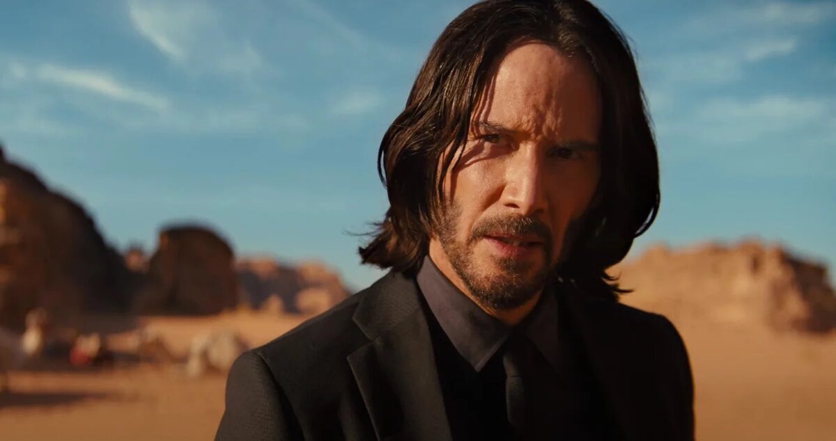 Кадр из фильма «Джон Уик 4»