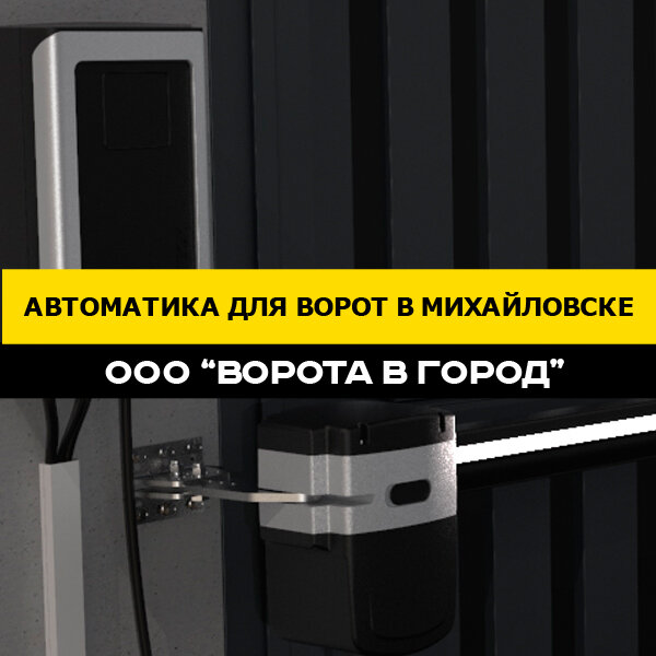 Автоматика для ворот в Михайловске под ключ с гарантией