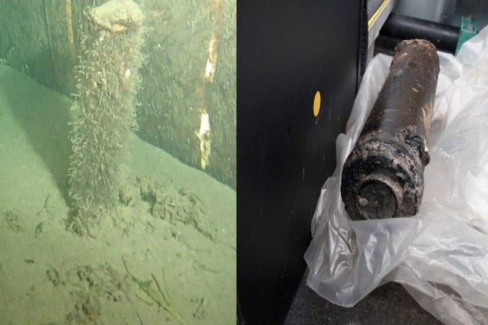     В Дании подняли со дна объект, обнаруженный рядом с «Северными потоками» Фото: пресс-служба Министерства обороны Дании