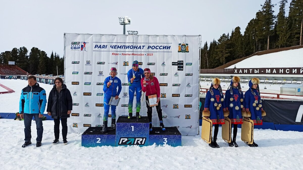    Екатерина Носкова принесла Югре еще одну медаль на чемпионате России по биатлону