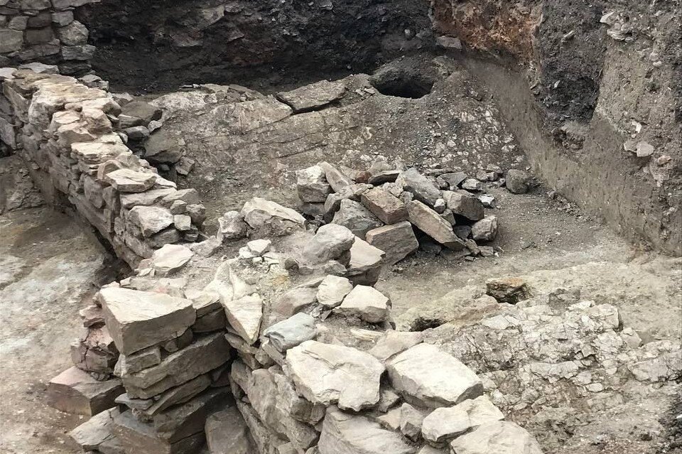     На территории санатория «Мотылек» в Анапе нашли части древнего города. Фото: Анапское Черноморье