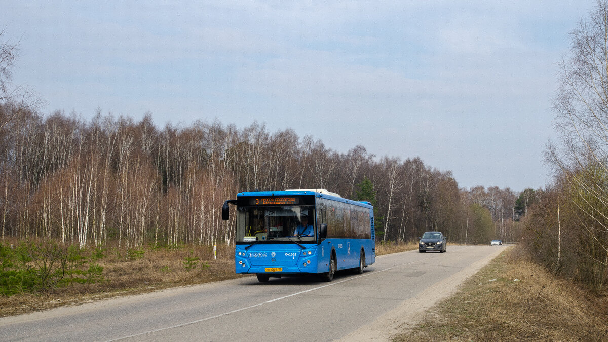 Вербное воскресенье. Автобусы 