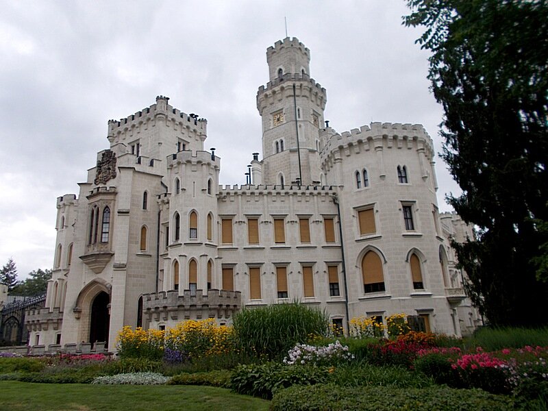 Замок Глубока над Влтавой. Самый красивый замок который я видела. Листайте далее