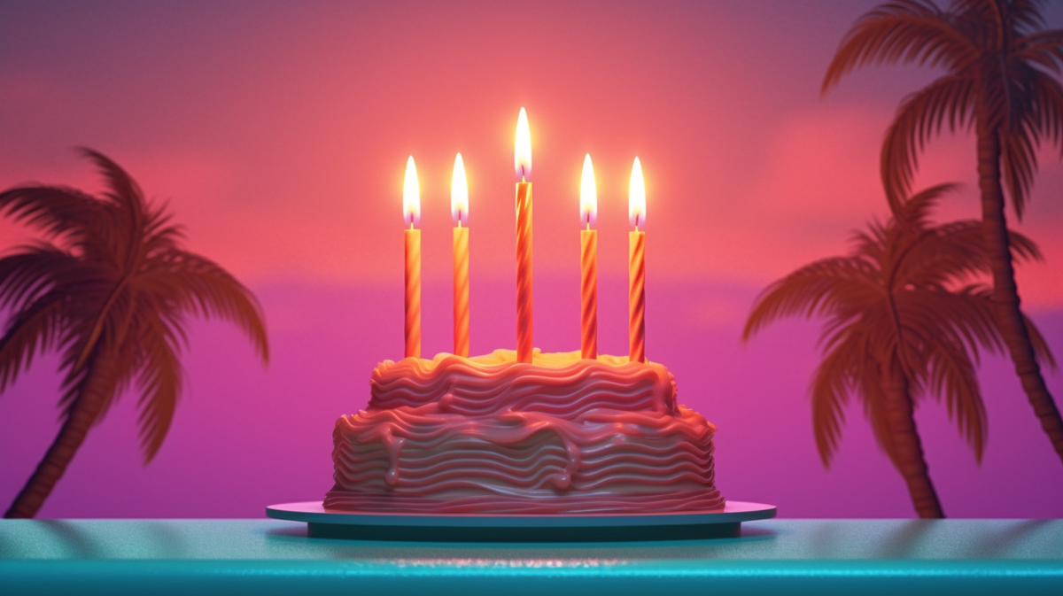 5 лет - юбилей! 