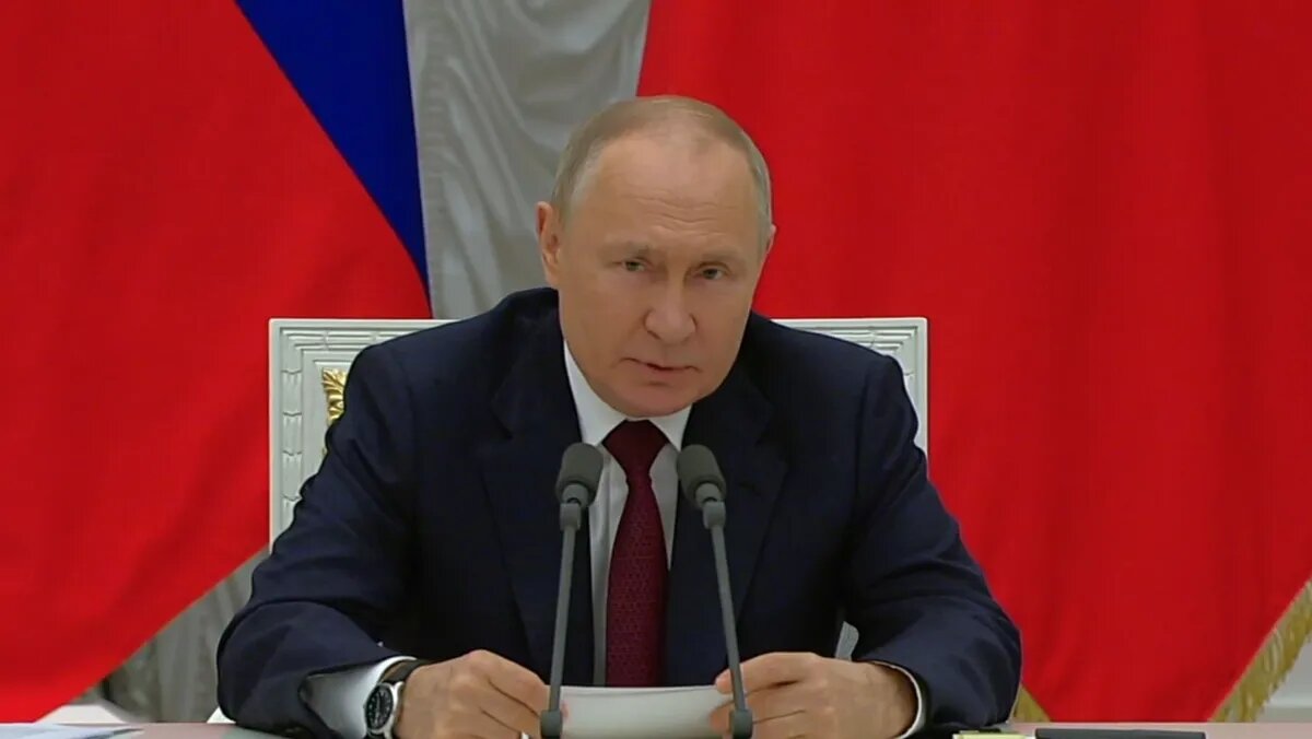 Владимир Путин. Фото: кадр из видео