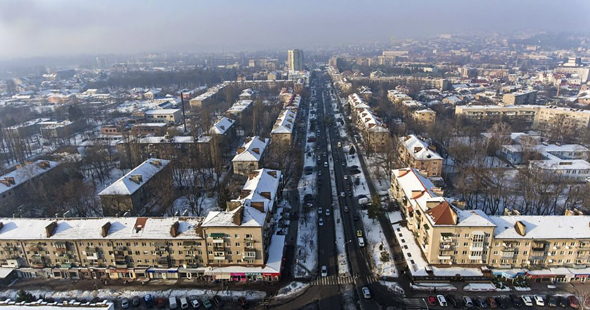 Ужгород. Где-то здесь была наша квартира