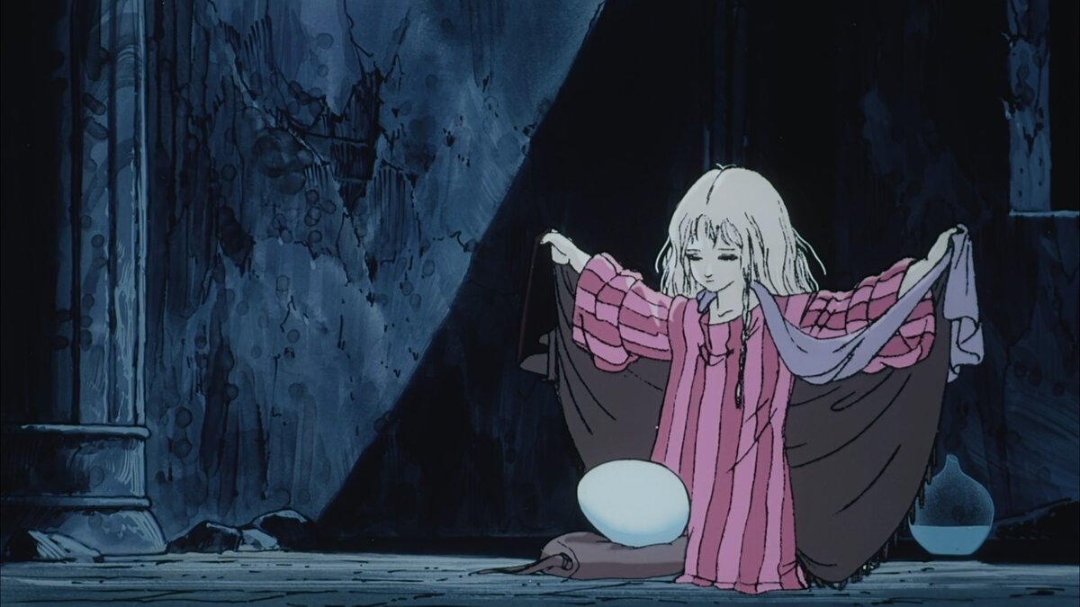 Девочка и яйцо