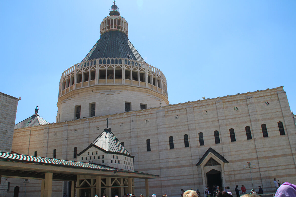 Израиль. Назарет. Храм Благовещения. Фото автора.