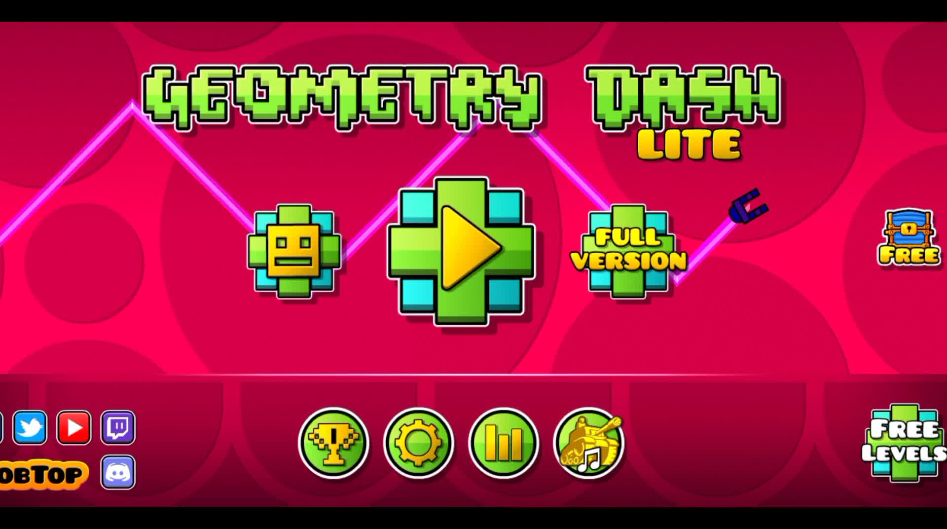 Geometry Dash lite играем