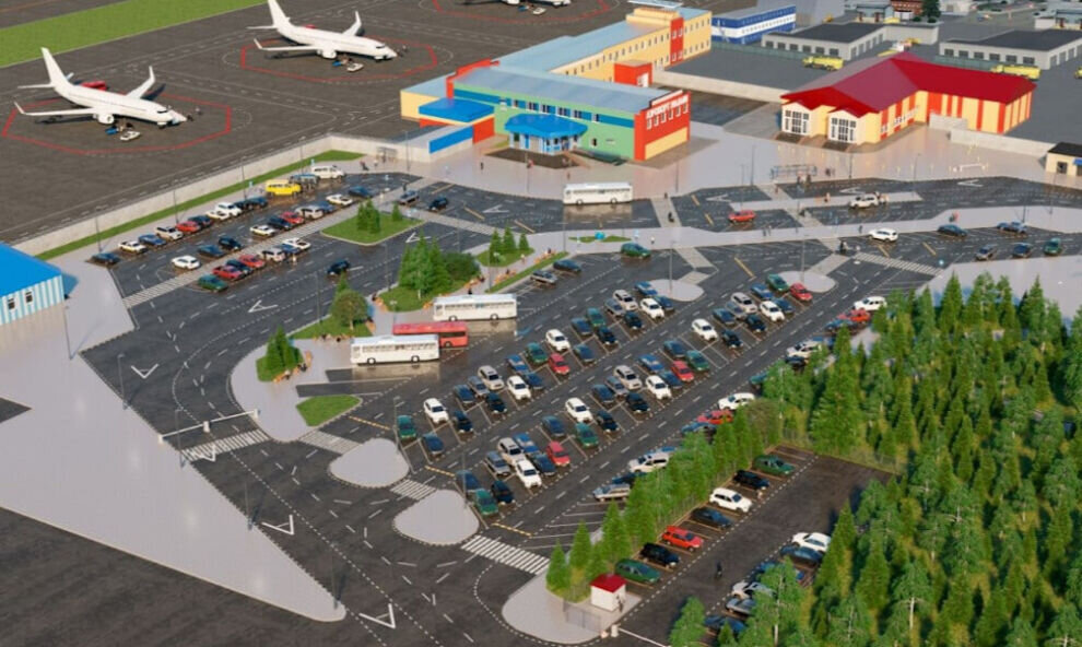    В аэропорту Надыма в 2023 году построят привокзальную площадь