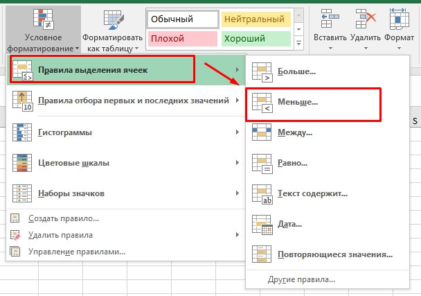 Как изменить положительные числа на отрицательные в Excel?