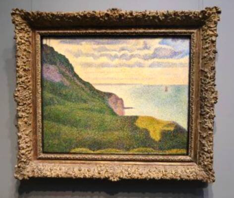 «Морской пейзаж в Порт-ан-Бессине» Жорж Сёра