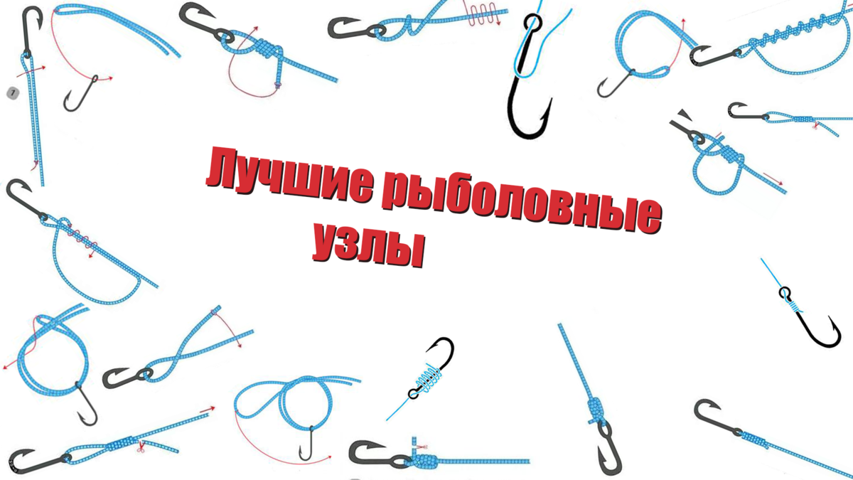 Рыбацкие узлы для крючков и поводков. Как вязать петли на леске? Виды и типы рыболовных узлов