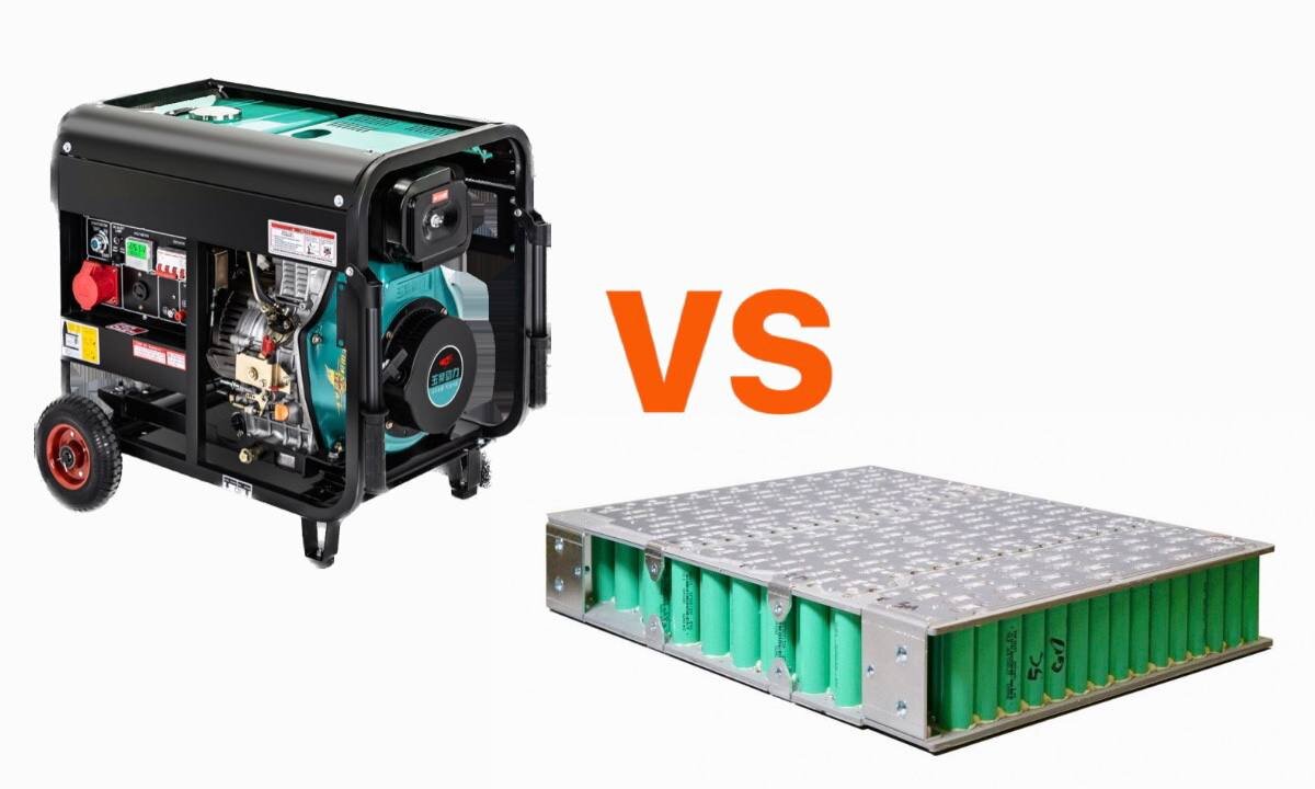 Дизельный генератор vs аккумуляторная батарея