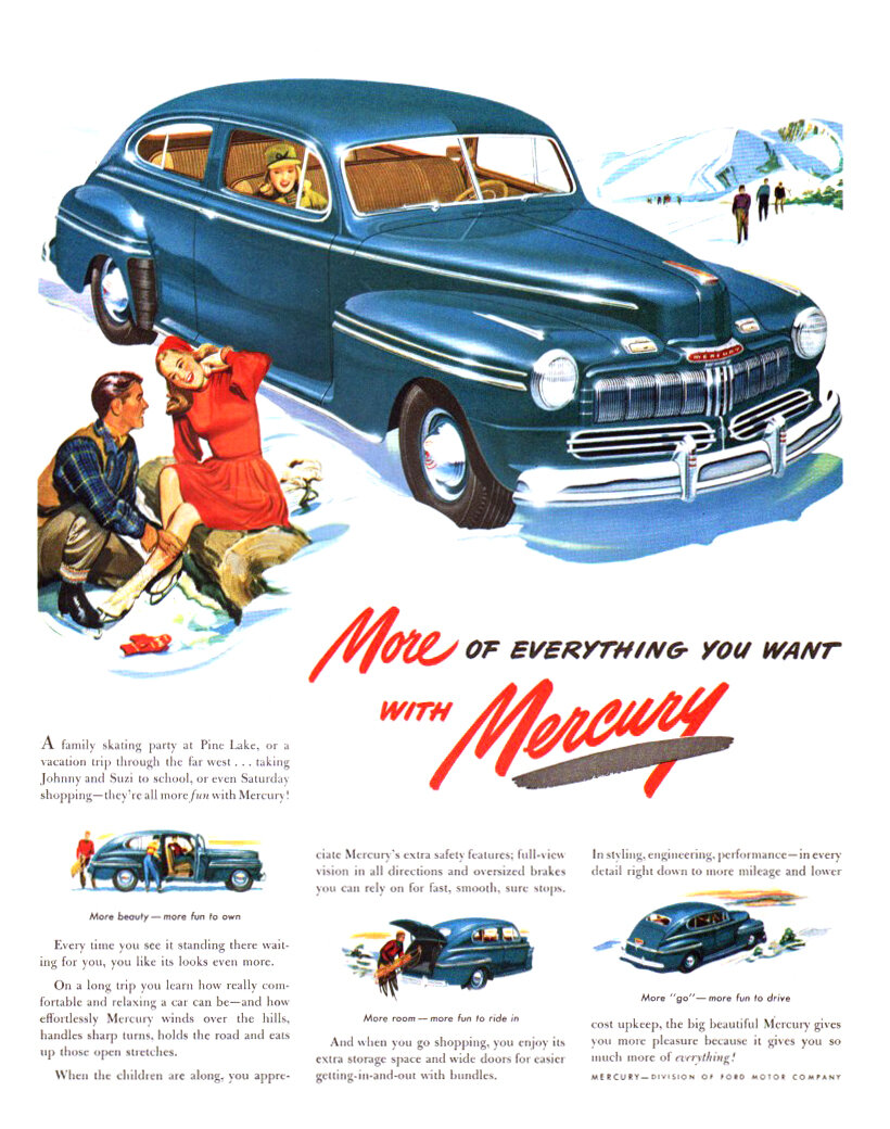 1947 Mercury Two Door Sedan