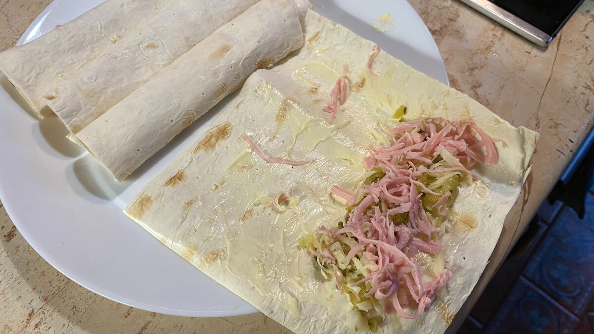 Приготовление шавухи. Фото автора.