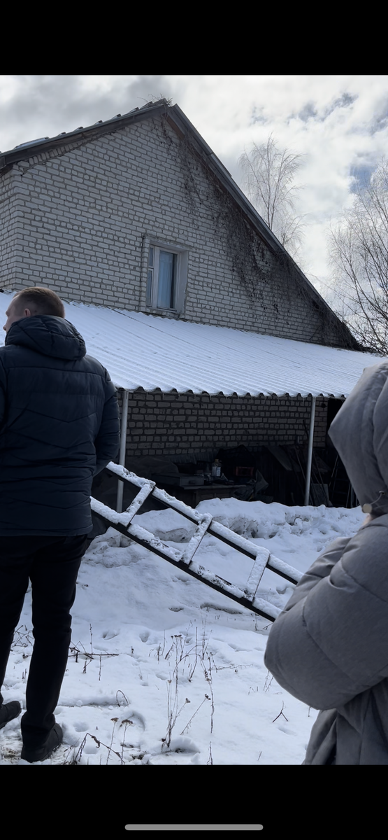Мой дом с огорода