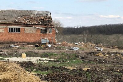    Под обстрел ВСУ попала окраина села Архангельское Шебекинского городского округа © Telegram-канал Губернатора Белгородской области Вячеслава Гладкова