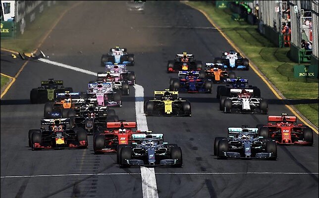 Последний проводившийся гран-при Австралии, гонка в 2019