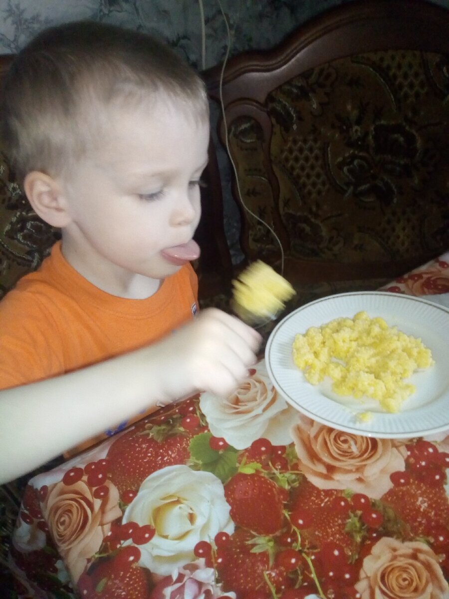 В нашем случае это была каша