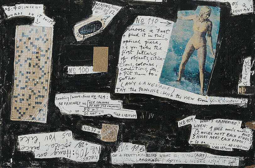 Источник: abendzeitung-muenchen.de. Работа Артура Кёпке «Кроссворд», 1965 