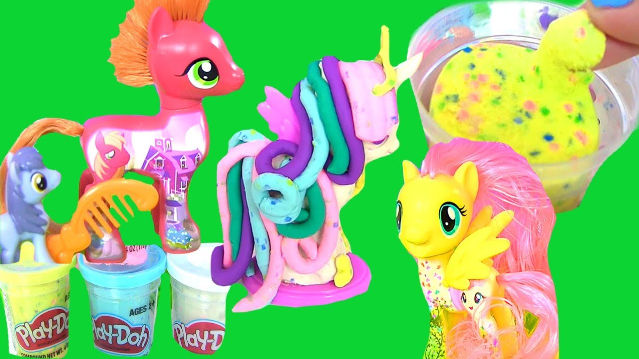 Play Doh Pony ПОНИ Своими Руками из Плей До! Пластилин для Детей #Май Лито  Пони Мультик