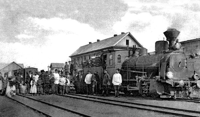 паровозы в сибири 