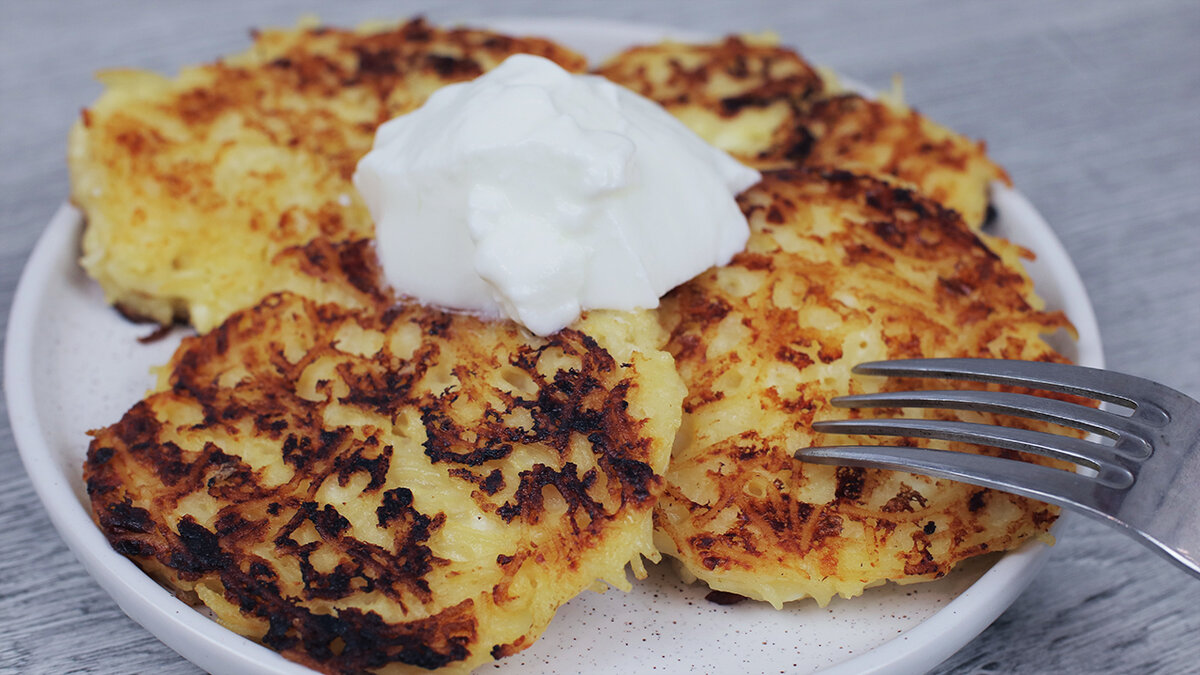 Творожно-вермишелевые оладьи