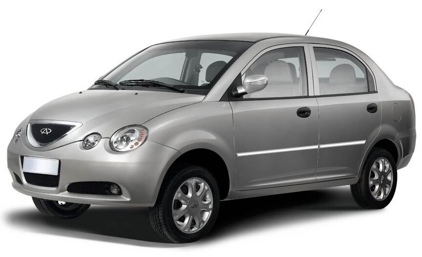 На фото: модель Chery QQ6 2006 года