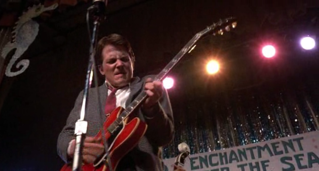 Скриншот из фильма "Назад в будущее" (1985)