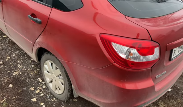 Моя Лада Гранта. Как воет коробка, сколько расходует бензина, состояние ...