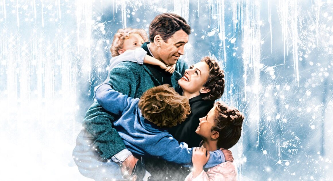 Теперь это моя традиция на Рождество... Постер к фильму "Эта прекрасная жизнь". Как принято указывать: источник-Интернет