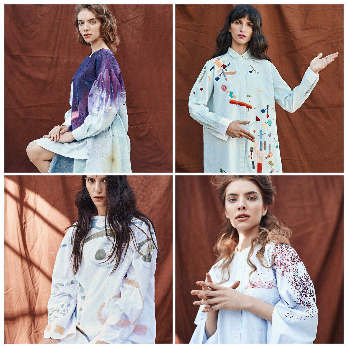 Вещи получились интересные и самобытные. А эти прекрасные рубашки попали в самое сердечко)) Источник фото: https://vk.com/club169253931 