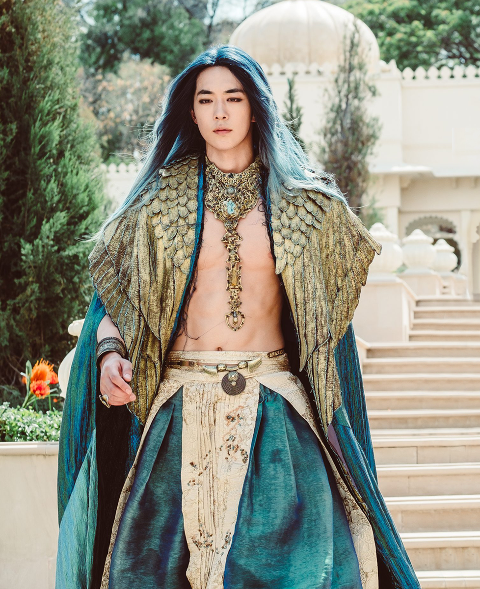 Хабек, Правитель водного царства. Кадр из дорамы «Невеста речного бога»