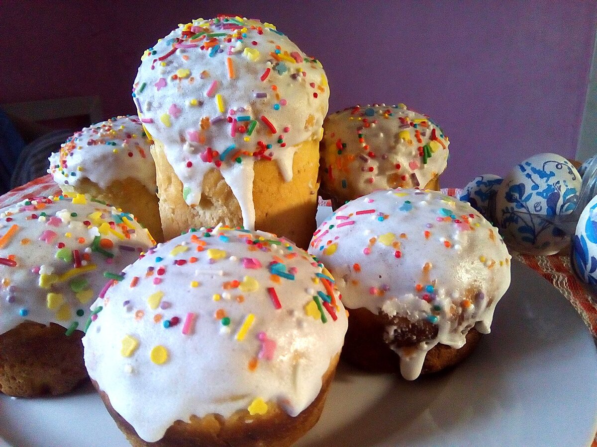 Куличи на кефире