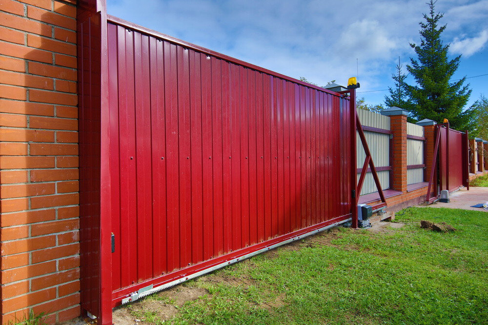 Откатные ворота под ключ в Ставрополе