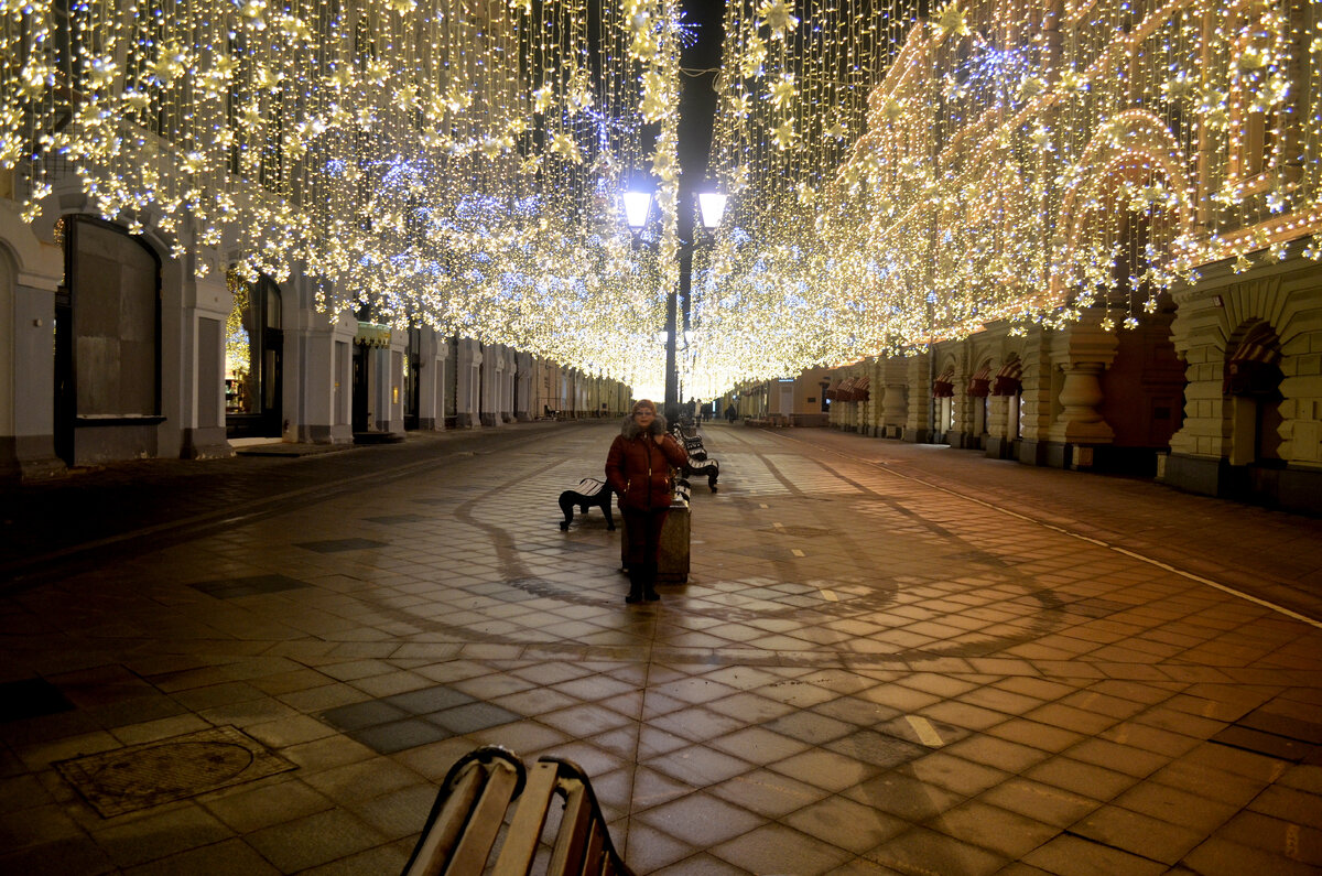 Фото автора. Никольская улица, Москва.