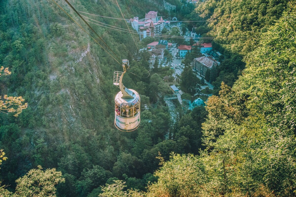 Национальный парк Боржоми Грузия фото летом