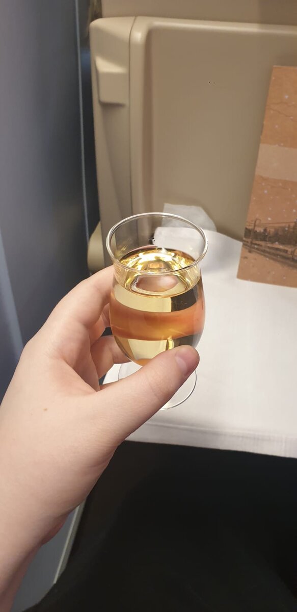 шампанское в Сапсане