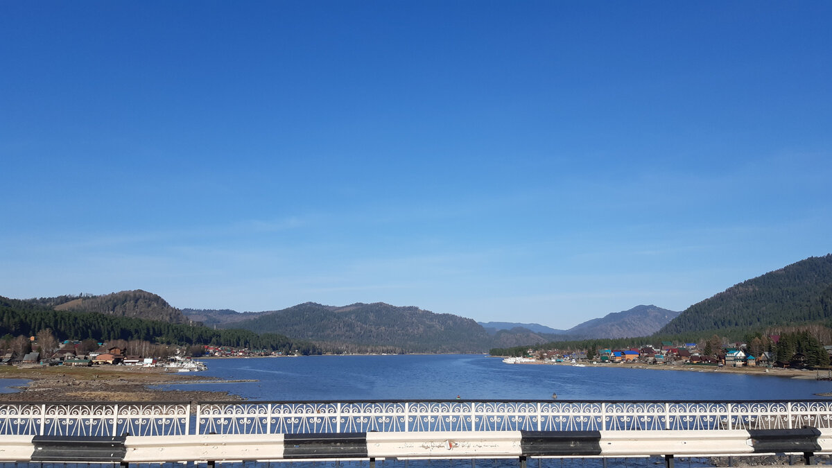 Мост из Артыбаша в Йогач или наоборот.