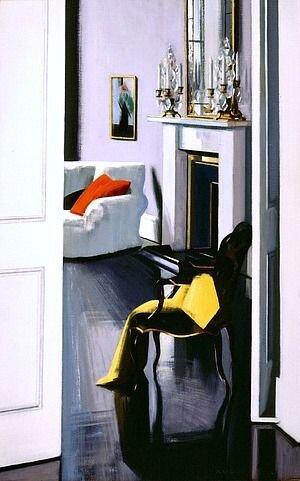 Francis Campbell Boileau Cadell, "Interior"