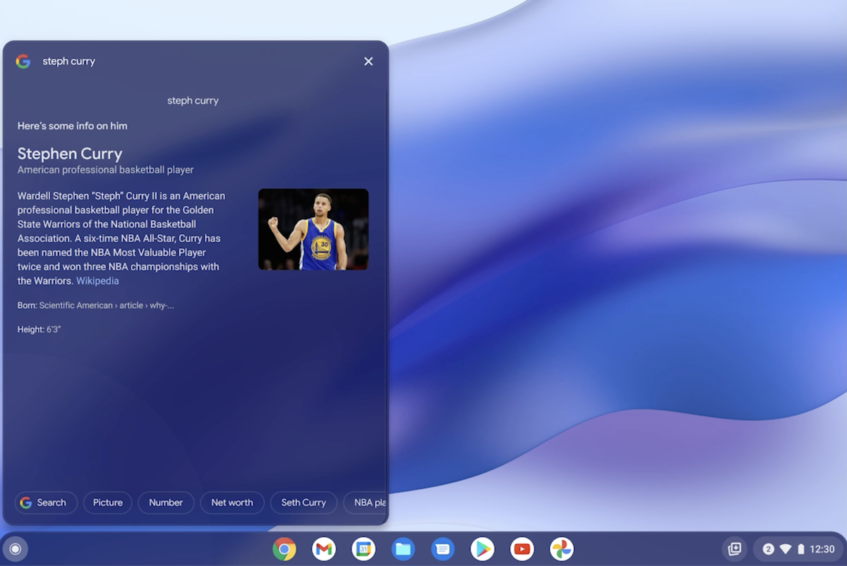    Google Assistant в Chrome OS