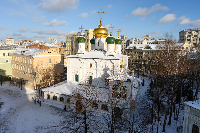 Храм 12 апостолов Сретенский монастырь