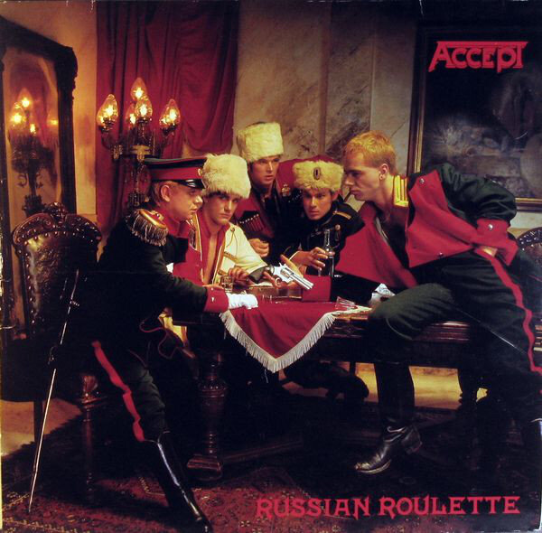 Обложка альбома Accept "Russian Roulette"
