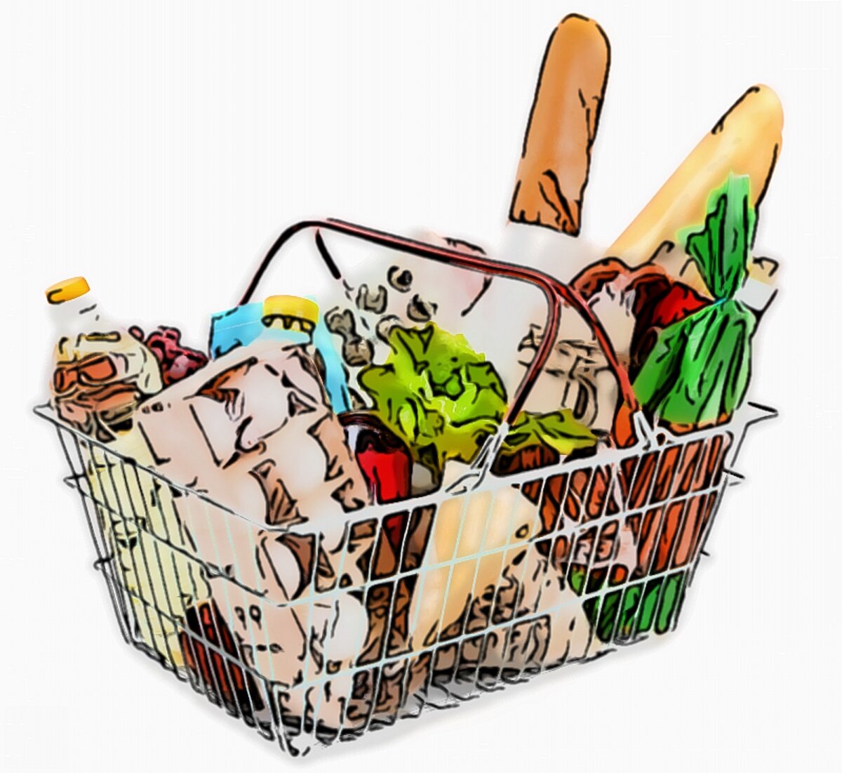 продуктовая корзина: что входит